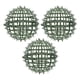 thumbnail image 3 of 3pcs planta artificial topiary bola jaula planta plástica marco de pelota de imitación estante de flores estante de flores para accesorios de patio trasero de jardín, 3 of 8