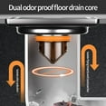 thumbnail image 7 of YgkuHd Drains Backflow Preventer Shower Floor Drains Backflow Preventer One Way Drains Valves Sewer Core For Floor Water Drainage, 7 of 7