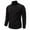 Black, variant on YHAJDS Men's Winter Casual Sweaters,Men's Sweater Mens Long Sleeve Sweater Solid Color High Elastic Turtleneck Warm Knitted Pullover Sweater for Fall and Winter