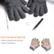 thumbnail image 3 of Guantes de niños a prueba de congelación Guantes de punto de punto Pequeño mantenimiento de la cubierta caliente Accesorio de ropa para usar al aire libre Caki 1 par Inevent AP009005-04, 3 of 6