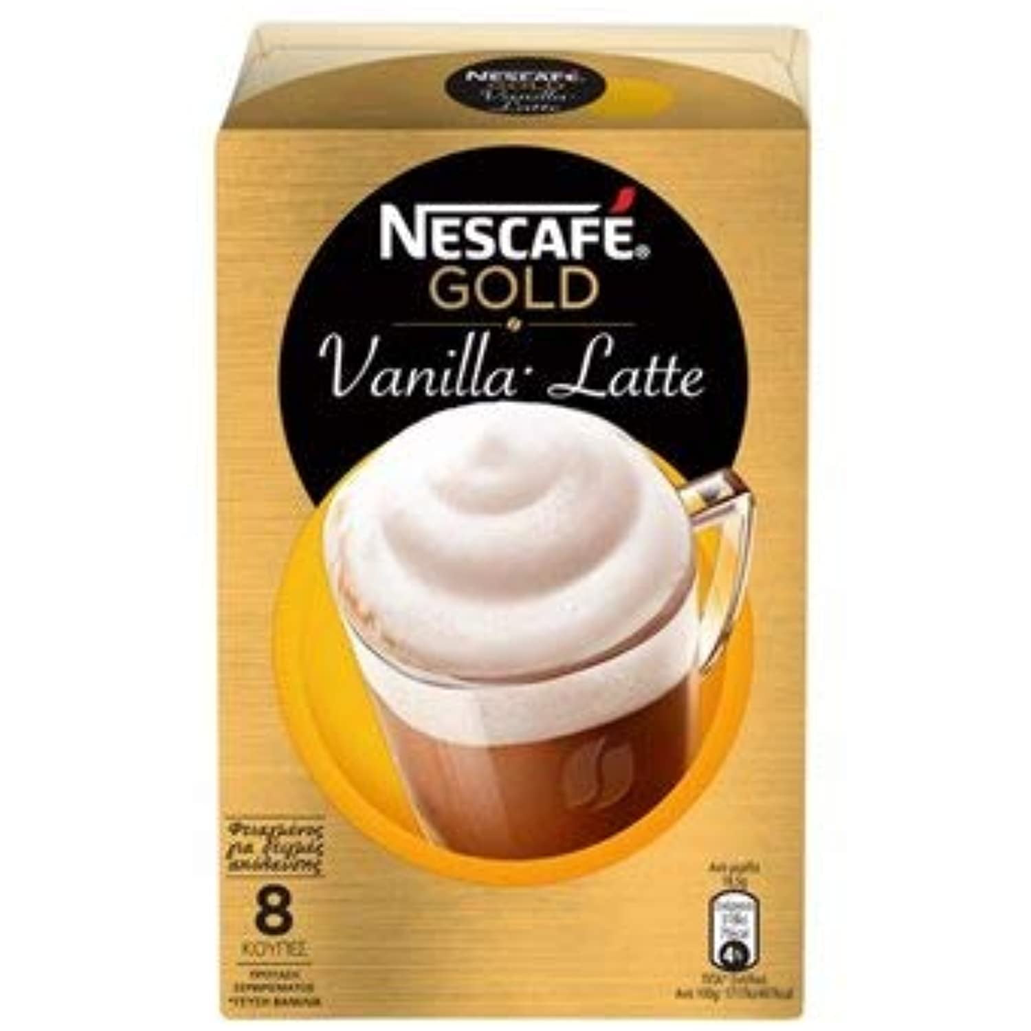 Nescafe Gold Vanilla Latte 8 Sachets