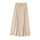thumbnail image 4 of Pantalones palazzo anchos para mujer: cintura alta con cordón, bolsillos, poliéster, verano, playa, tallas M-XXL, 4 of 4