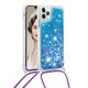 thumbnail image 5 of Funda FOXDOCK para iPhone 11 Pro con Cuerda Ajustable, Brillo Líquido, Protección Antigolpes y Lente – Ideal para Regalo, 5 of 6