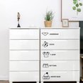thumbnail image 4 of Wardrobe Sticker Removable Closet Decal Logo Home Children Underwear Classification 7 Pictures Clothing Organizer Label Wall, 4 of 7