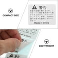 thumbnail image 4 of Phenofice 700 Per Roll Self-adhesive Labels Stickers White Warning Label Sticker for Packaging Goods, 4 of 8