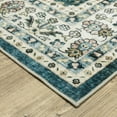 thumbnail image 3 of Oriental Weavers Sumter Area Rug SUM08 Washable Teal Medallion 2' X 8' Rectangle, 3 of 5