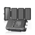 thumbnail image 1 of Cargador solar Power Bank Kepswin 49800 mAh con 4 cables y panel, 1 of 8
