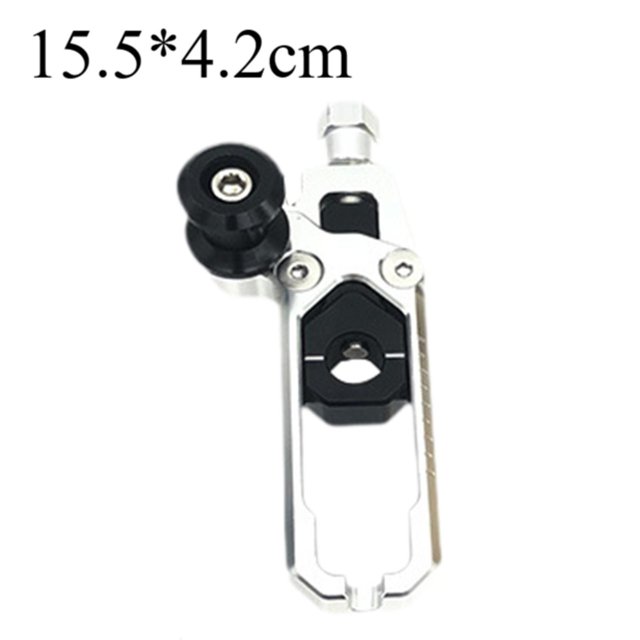 Ajustador de cadena Strade Fareast Limited Accesorio CNC Plateado para MT15 XSR155 R15 V3