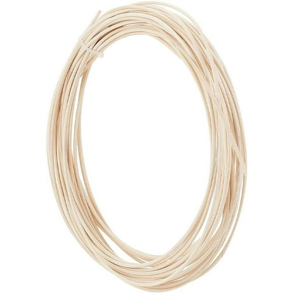 Basket Weaving Round Rattan for Basket Furniture Making Chair Weaving Repairing DIY Craft