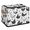 Multicolor 1, variant on ADECORIVY Rose Mushroom Crow Bird Fabric Storage Bin with Lid, Foldable Storage Box Decorative Cube Organizer Basket for Closet Shelf Organizing Clothes