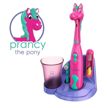 Brusheez Kids Battery Operated Electric Toothbrush Set - Prancy the Pony