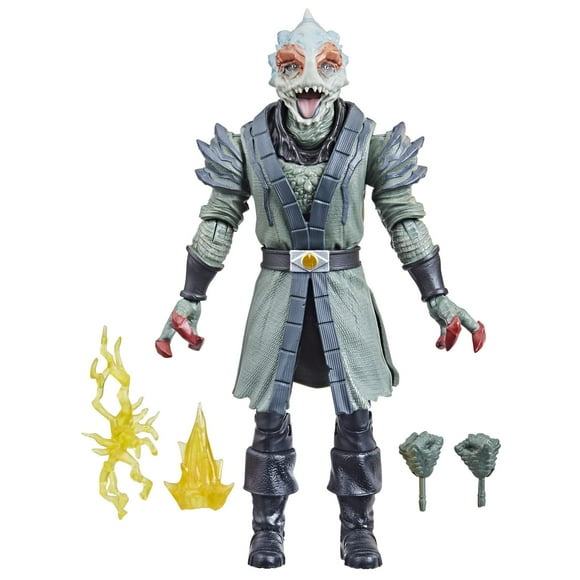 Power Rangers Lightning Collection Dino Thunder Mesogog 6-Inch Premium Collectible Action Figure Toy with Accessories, Kids Ages 4 and Up