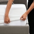 thumbnail image 6 of Weekender Hotel-Grade 5-Sided Jersey Mattress Protector, Full-XL, 6 of 7