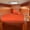 Brunt Orange, variant on 4Pcs V Berth Sheet Set, Universal V Berth Size upto 6" Inch Depth 100% Egyptian Cotton 800 Thread Count Great Gift for Boaters - Sage Solid