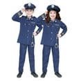 thumbnail image 4 of Police Officer Costume for Kids, Medium Size, Partyholic, 4 of 4
