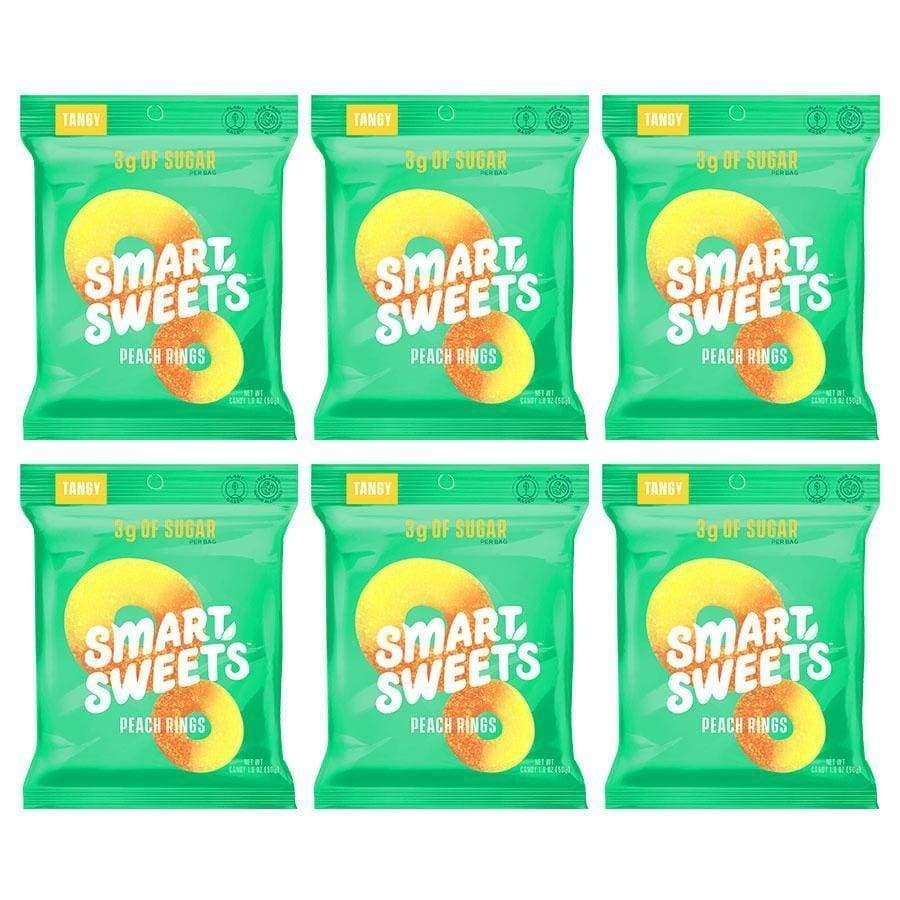 SmartSweets Peach Rings Size: 6-Pack - Walmart.com - Walmart.com