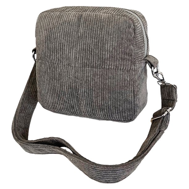 Bolso bandolera de pana para mujer, bolso Hobo informal, bolso para teléfono, bolso de mano para compras