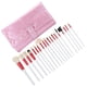 thumbnail image 3 of Pinceles para base, juego de 20 brochas de maquillaje, brochas para sombras de ojos, juego de brochas de maquillaje diseñado para profesionales, 3 of 8