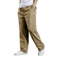 Clearance! Lisingtool Sweatpants for Men Men's Casual Fashion Solid