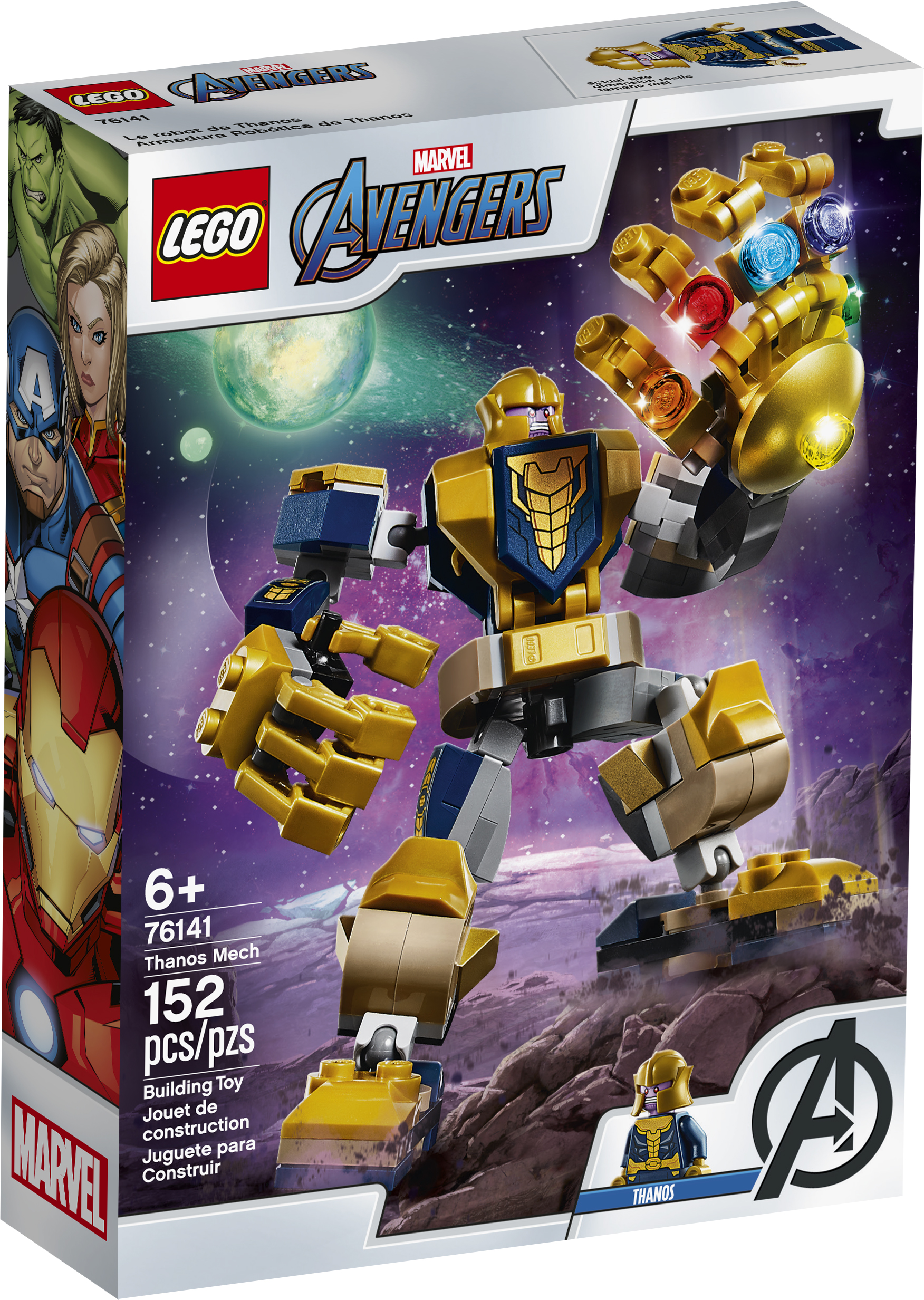 LEGO Super Heroes Avengers Thanos Mech 76141 - image 5 of 7