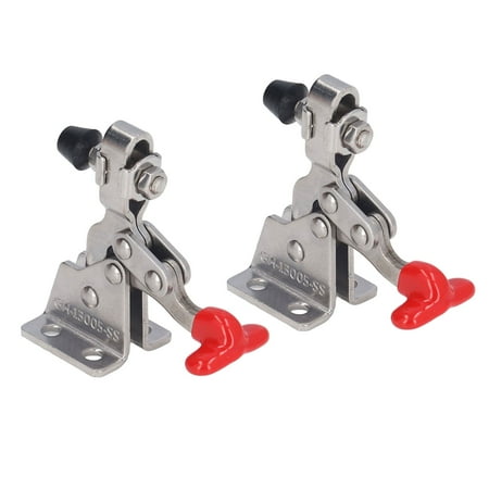 

Quick Release Vertical Toggle Clamp 150lb Holding Capacity Woodworking Fixture for Home Decoration