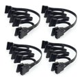 thumbnail image 1 of 4X Câble d'Alimentation 4Pin IDE vers 5 Ports 4Pin Molex vers Multi Port SATA Fil 18AWG pour Disque Dur HDD SSD PC, 1 of 5