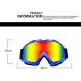thumbnail image 2 of Gafas de esquí, gafas de nieve para snowboard para hombres y mujeres con lentes esféricas desmontables protección UV antivaho(Blue+Color), 2 of 5