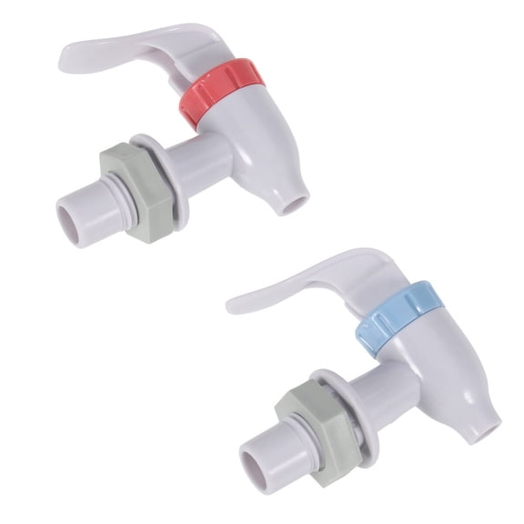 2pcs Water Dispenser Plastic Faucet Taps Kitchen Tap Water Dispenser Tap Water Tap for Square Water Dispenser Nozzle