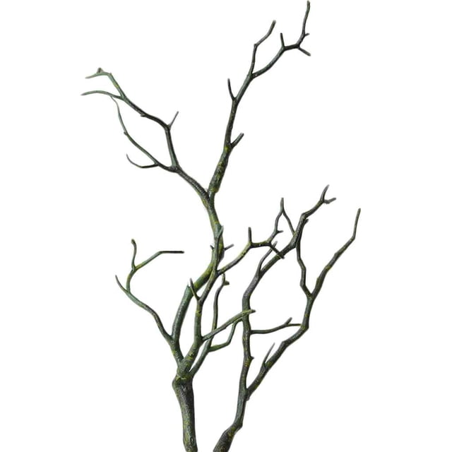 3pcs Large Wedding Decoration Branch Simulation Tree Branches; Plastic Dried Tree Branches Artificial Fake Foliage Plant