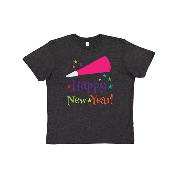 Inktastic Happy New Year Party Youth T-Shirt