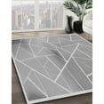 thumbnail image 3 of Ahgly Company Machine Washable Indoor Rectangle Transitional Gray Area Rugs, 7' x 10', 3 of 7