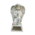thumbnail image 3 of Estatua de ángel, lámpara solar, adorno de resina, diseño simple, decoración moderna para el hogar, figura de ángel, escultura decorativa para patio 112 cm x 11 cm x 21 cm, 3 of 8