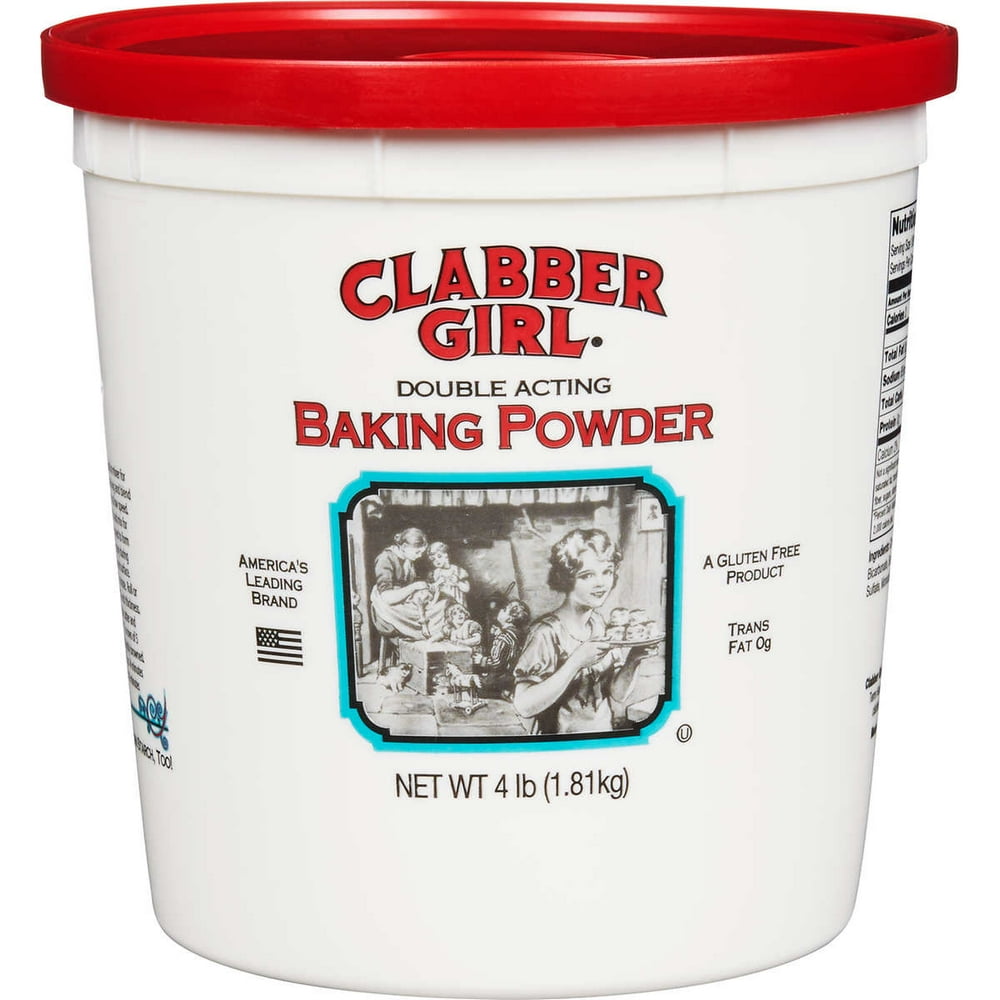 Clabber Girl Baking Powder, 4 lbs