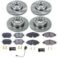 thumbnail image 2 of Power Stop Front and Rear Track Day Brake Pad and Rotor Kit TDSK8363 Fits 2015 Volkswagen Golf, 2 of 3