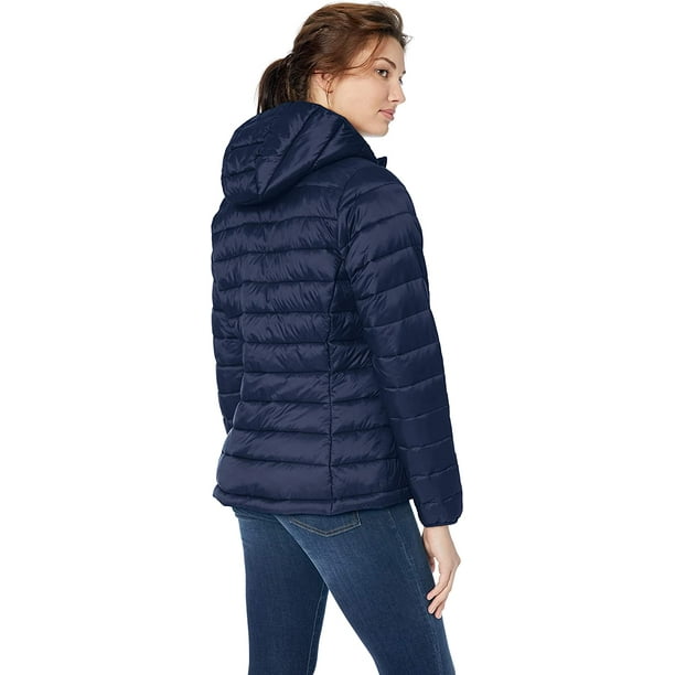 Navy blue hotsell packable down jacket