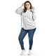thumbnail image 1 of Sudadera efecto jaspeado Roman Fashion /Tallas Extras, 654 (Lila) lila 38, 1 of 6