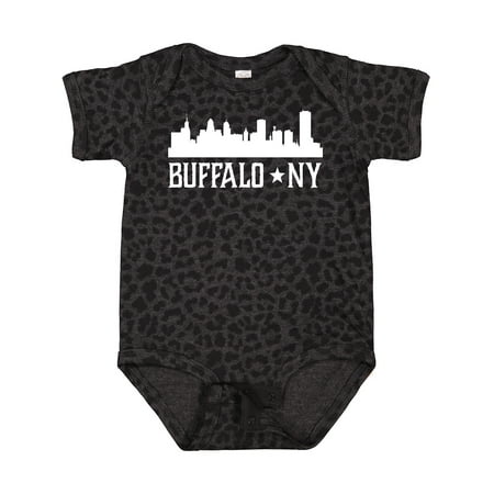 

Inktastic Buffalo New York NY Cities Skyline Gift Baby Boy or Baby Girl Bodysuit