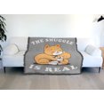 thumbnail image 6 of bCreative - LCT Creative Blanket, 50'x60' The Snuggle is Real Woven Tapestry Cotton Blend Fringed Throw Blanket, 6 of 6