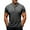 Dark Gray, variant on Men's Henley Shirts Short Sleeve 3 Button Cotton T-Shirts Casual Lightweight Basic Tee Fashion Summer Tops White