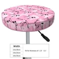 thumbnail image 4 of Kdxio Cartoon Poodle Dog Print Stool Covers Round,Stretch Round Bar Stool Covers Washable Bar Stool Cushion Slipcover for 12-15 Inch Chair, 4 of 7