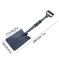 thumbnail image 3 of CSSAD Snow Shovel Heavy Duty Engineer Shovel Snow Shovel Multi-function Shovel Lifesaving Shovel Camping Shovel Shovel Outdoor Supplies, 3 of 6