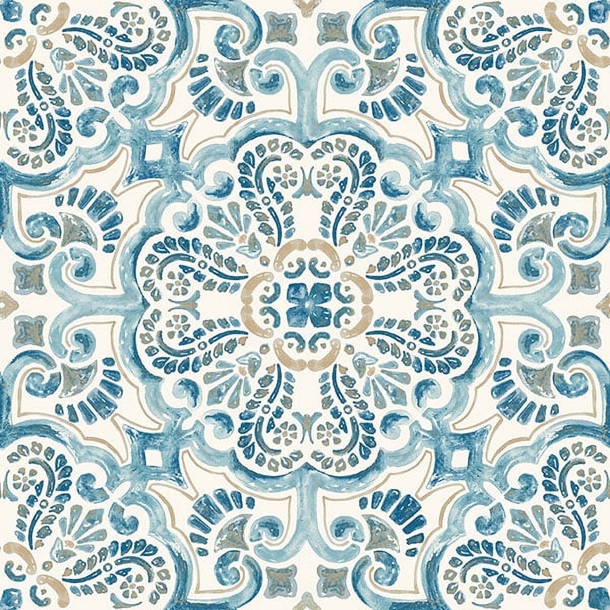 (10 pack) FloorPops! Fontaine 12 in. x 12 in. Peel and Stick Virgin Vinyl Floor Tiles (10-Pack)