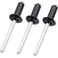 thumbnail image 1 of 120 Pcs Aluminum Blind Rivets, 5/32” x 5/16” Pop Rivets Assortment, Black, 1 of 5