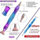 thumbnail image 3 of 7pcs Silver Metal Tips Painting Kits, Diamond Painting Accessories Tools Hs, 3 of 4