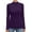 Purple, variant on Women's Turtleneck Long Sleeve Slim Fit Basic T-Shirts Casual Comfortable Stretch Soft Fabric Fashion Top