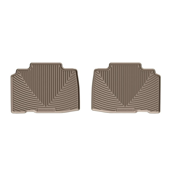 WeatherTech All-Weather Floor Mats compatible with Ford Edge, Edge ST - 2nd Row, Tan