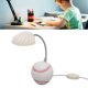 thumbnail image 3 of Lámpara De Mesa LED De Escritorio, Base De Béisbol, Forma De Concha, Cabezal De Luz Suave, Mini Lámpara De Escritorio USB Portátil Para El Hogar, Escuela Y Oficina, 3 of 7