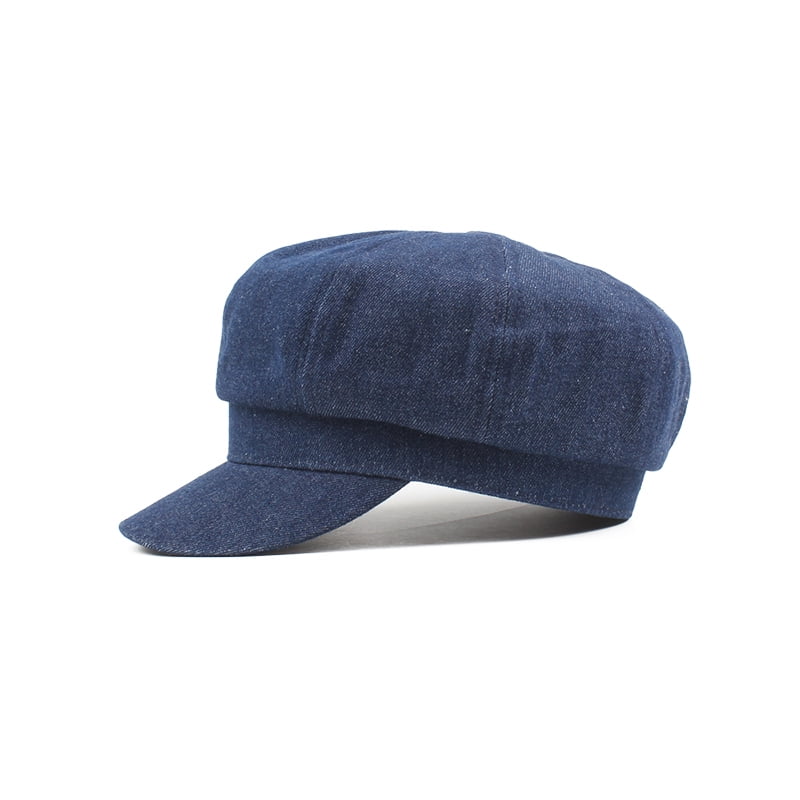 womens flat peak hats