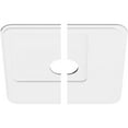 thumbnail image 2 of 26"OD x 5"ID x 9"C x 1"P Lucan Architectural Grade PVC Contemporary Ceiling Medallion, Two Piece, 2 of 11