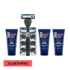Dollar Shave Club Ultimate Shave Trial Kit Man's Razor Set -5 Items